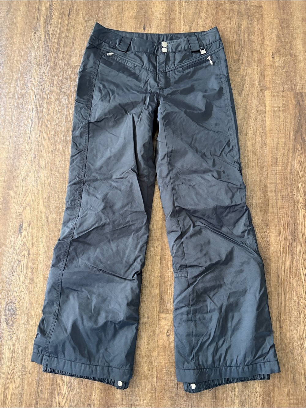 NILS Women’s Snow Ski Pants Size 4 Black Waterproof Winter Snowboard Pants